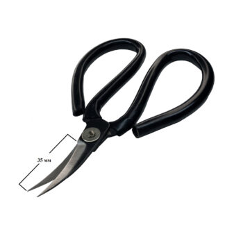 НОЖНИЦЫ ПО КОЖЕ ИЗОГНУТЫЕ